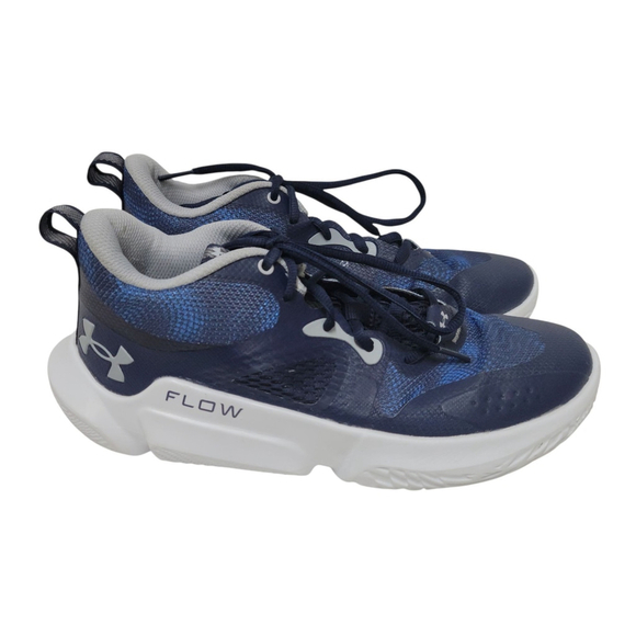 Under Armour Flow Breakthru Women's 9 Midnight Navy Basketball Shoes - Picture 6 of 9